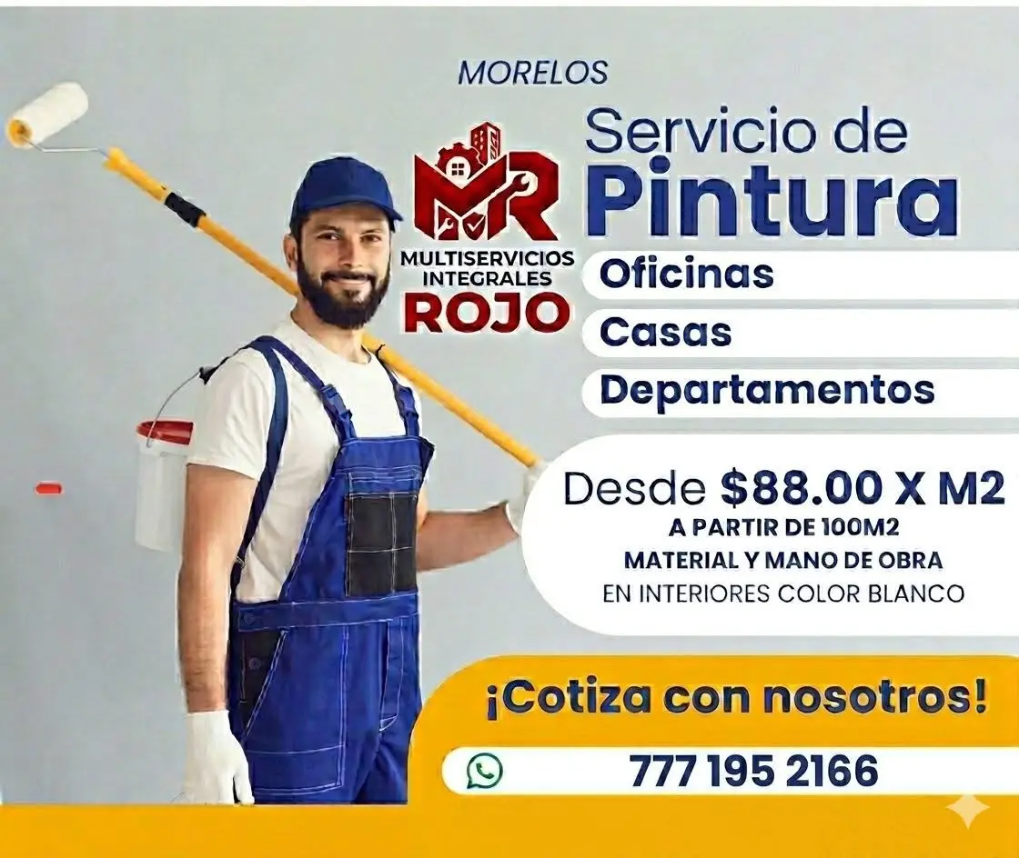 Pintura, impermeabilización, pisos y albañilería